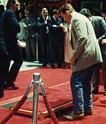 Arnold getting ready