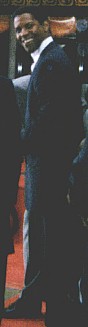 Denzel smiling