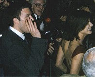 Ben calling, Sandy laughing